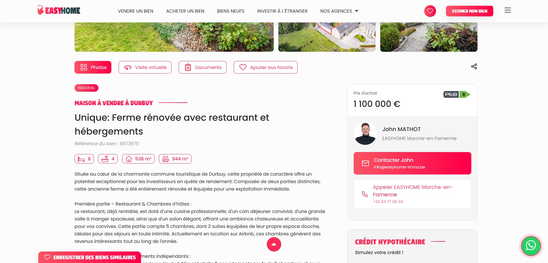 easyhome belgique site internet bien immobilier 2