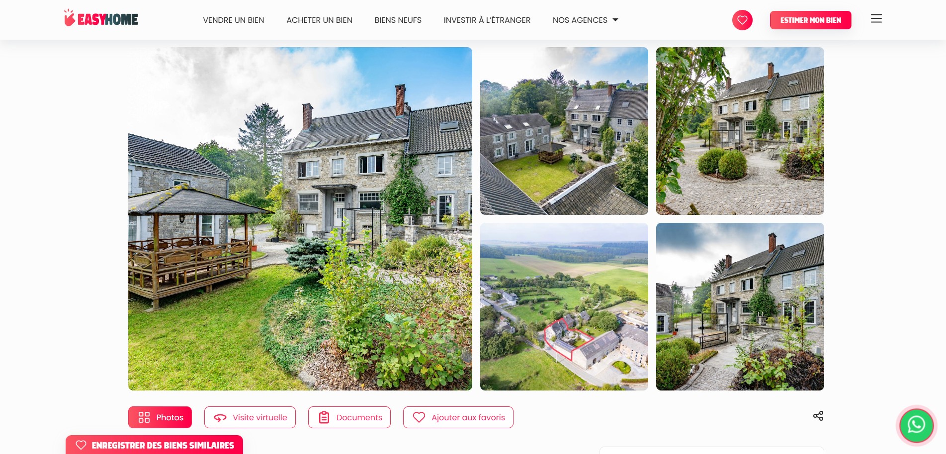 easyhome belgique site internet images bien immobilier